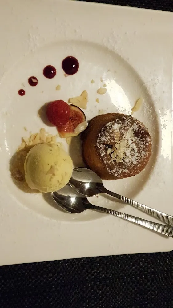 Moelleux Aux Figues Boule de Glace Vanille